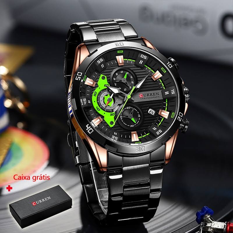 Reloj Curren Velocity - Precisión y estilo