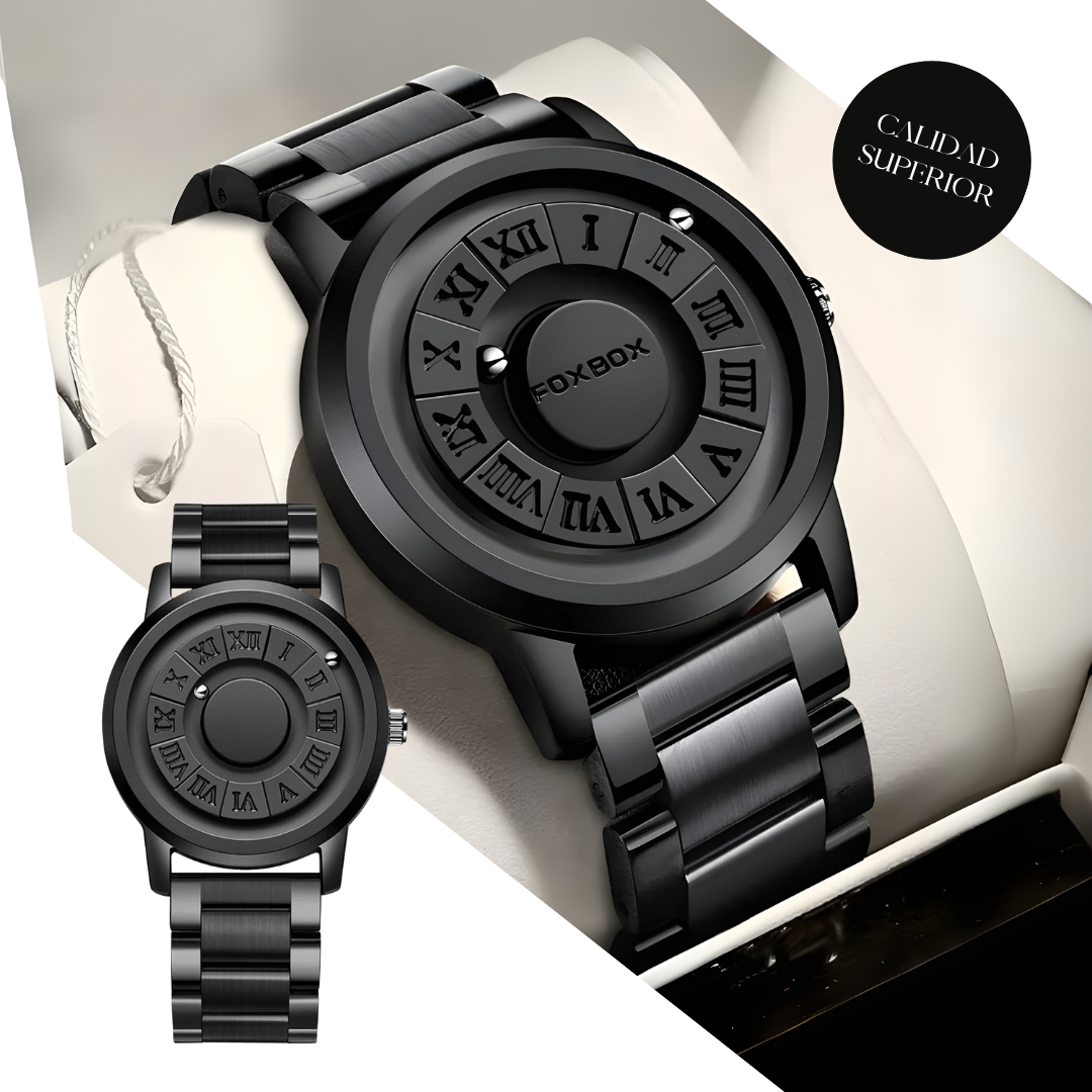 FoxBox™ – El reloj que define la elegancia masculina